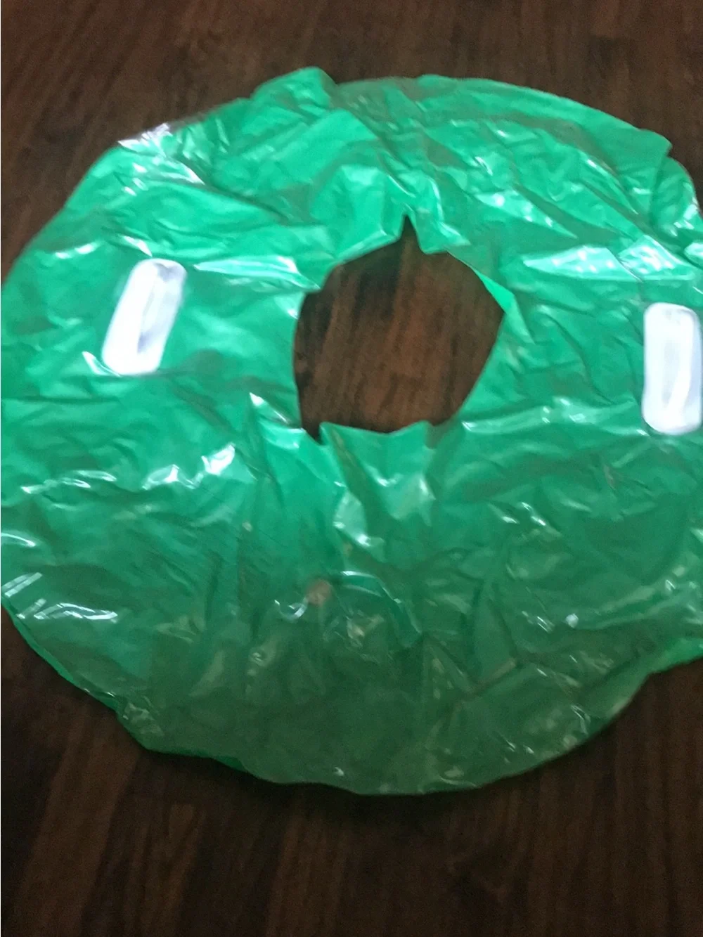 Kids Green Inflatable Costume Ring - Unbranded